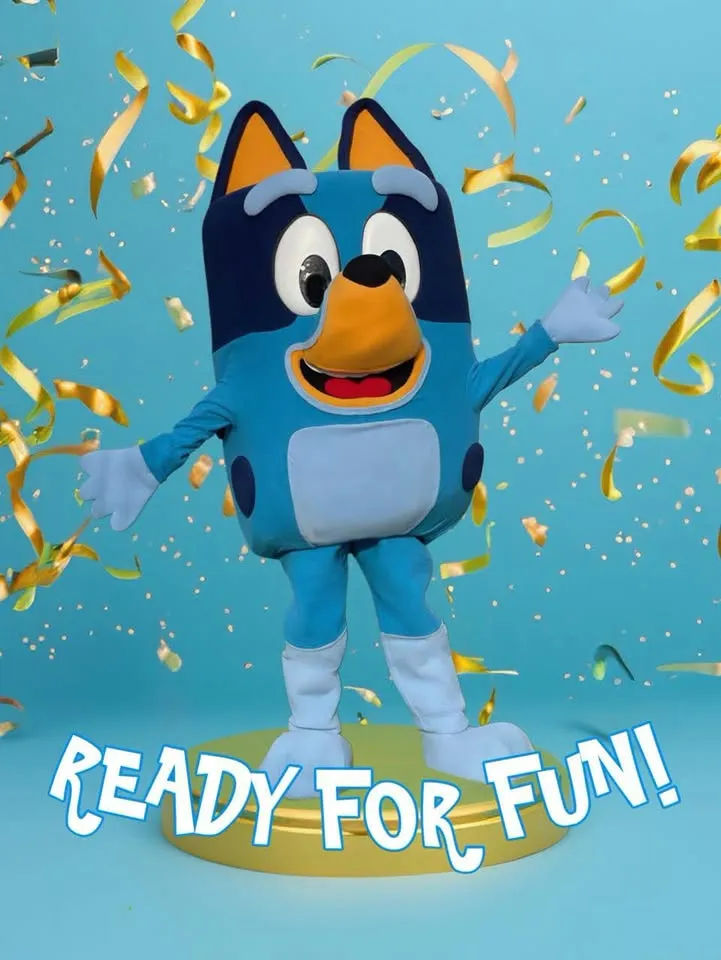 Bluey and Stitch at the Corn Maze