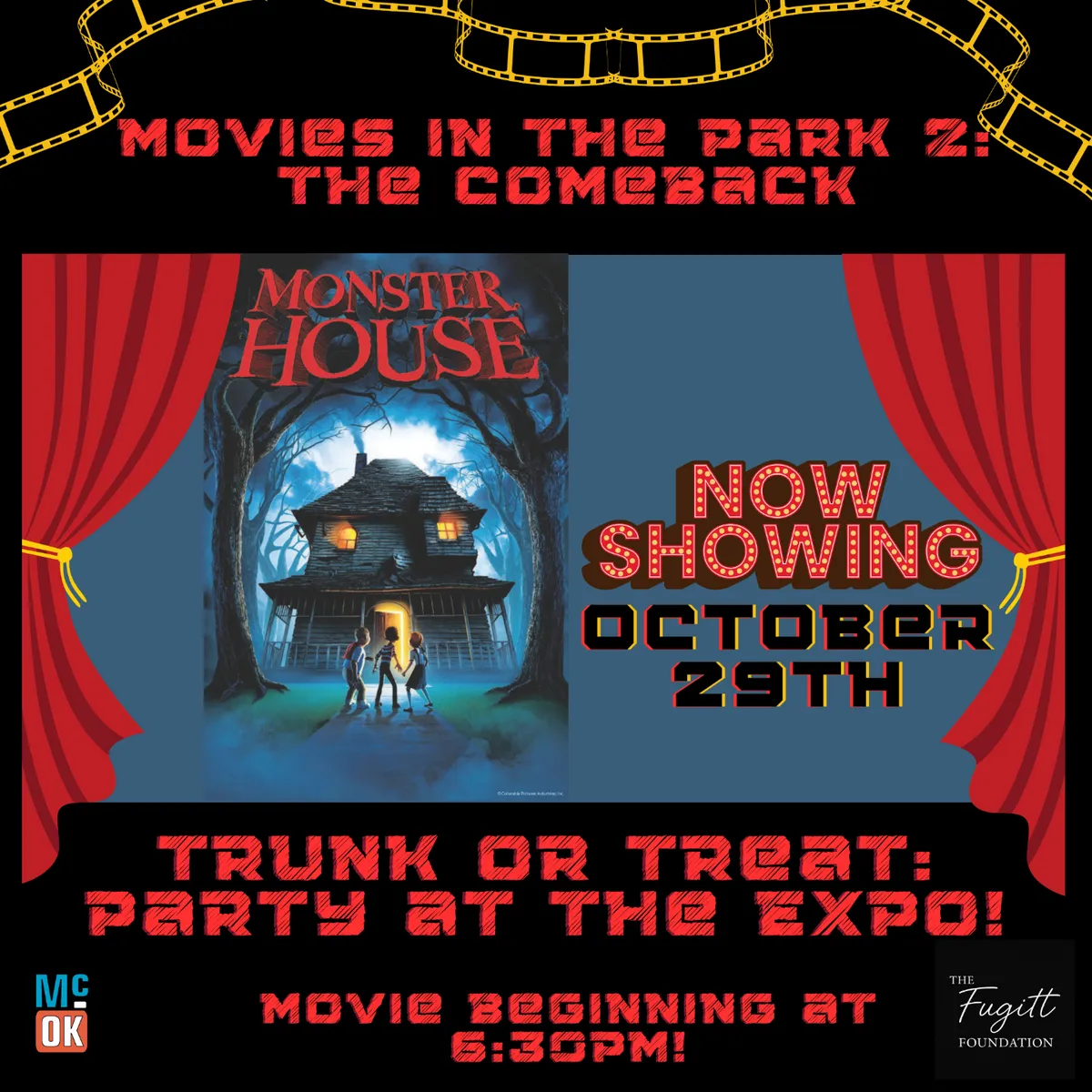Movies in the Park 2: The Comeback - Showing Monster House