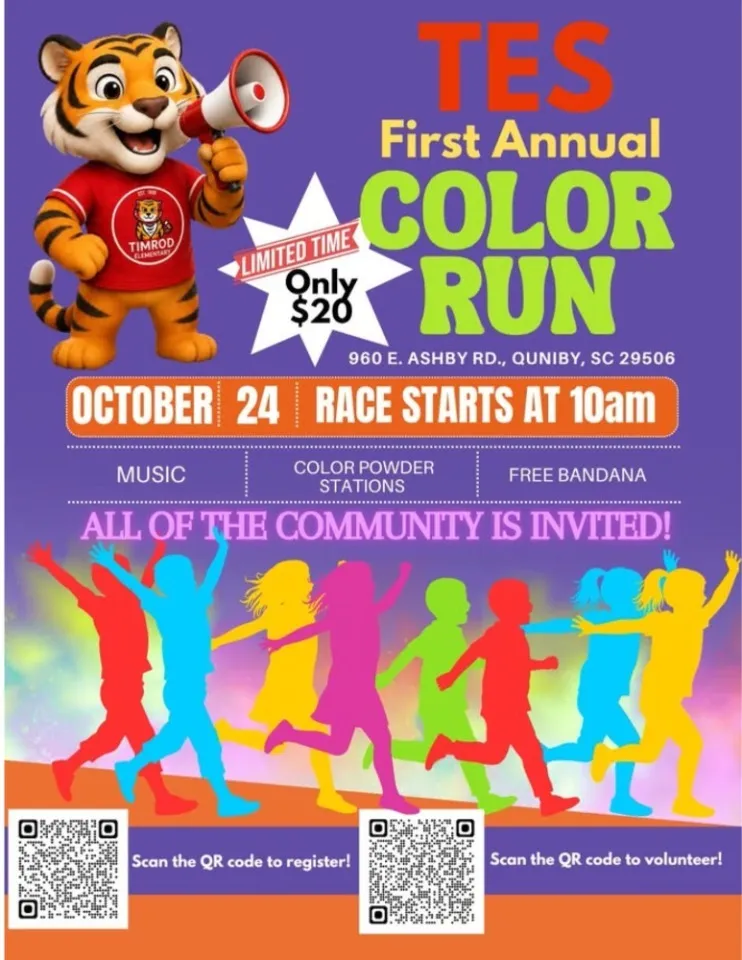 TES First Annual Color Run