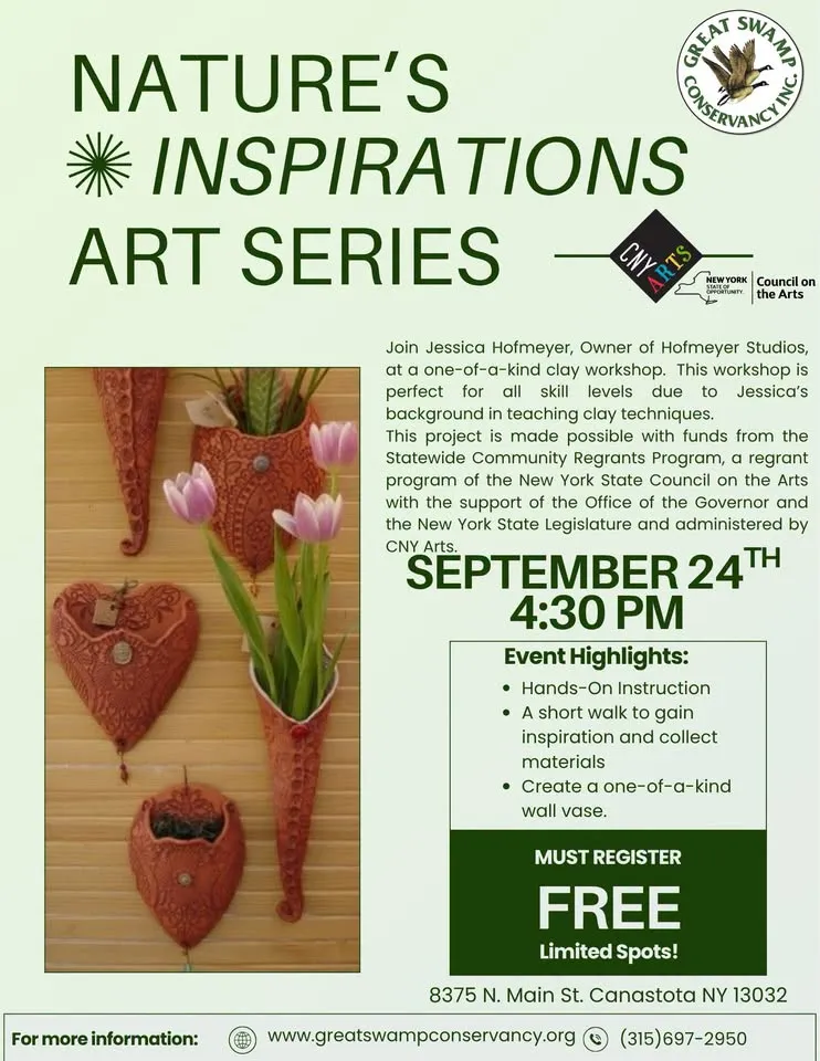 Nature's Inspirations Art Series: Clay Workshop