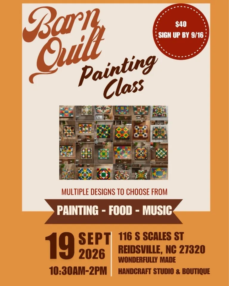 Barn Quilt Painting Class