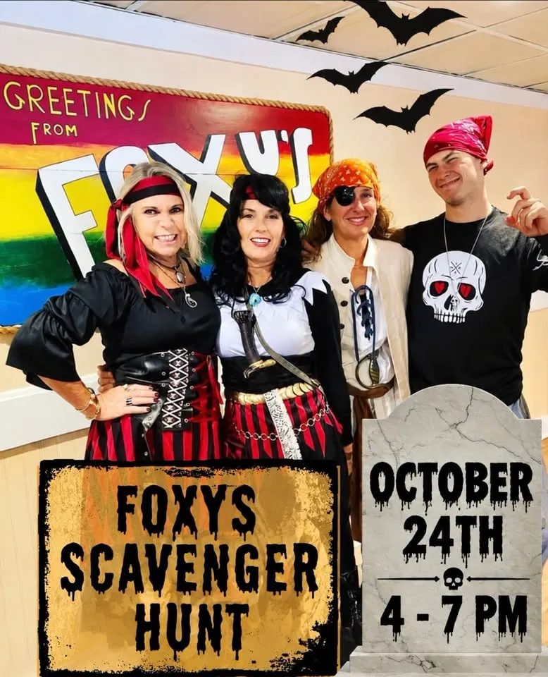 Foxy’s Annual Halloween Scavenger Hunt! 💀🎃