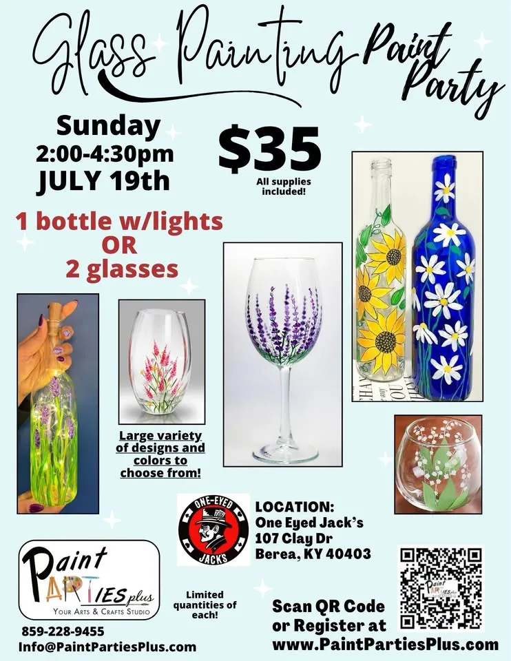 Glass Painting Paint Party