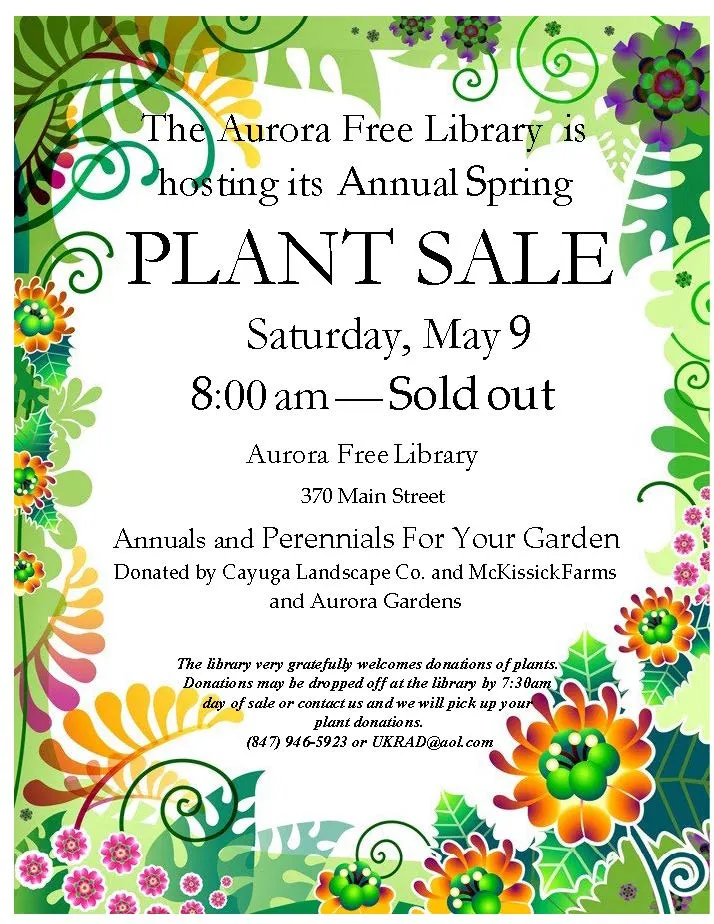 Annual Spring Plant Sale
