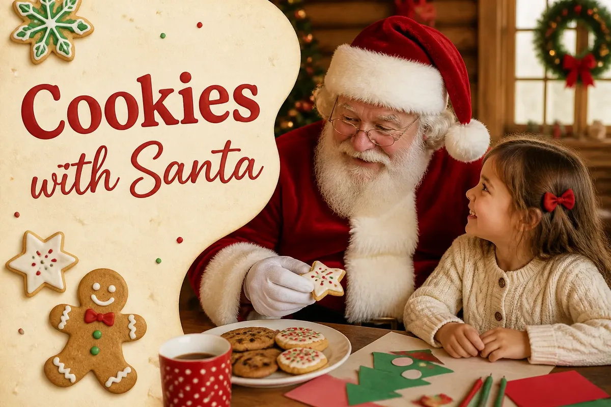 Cookies with Santa