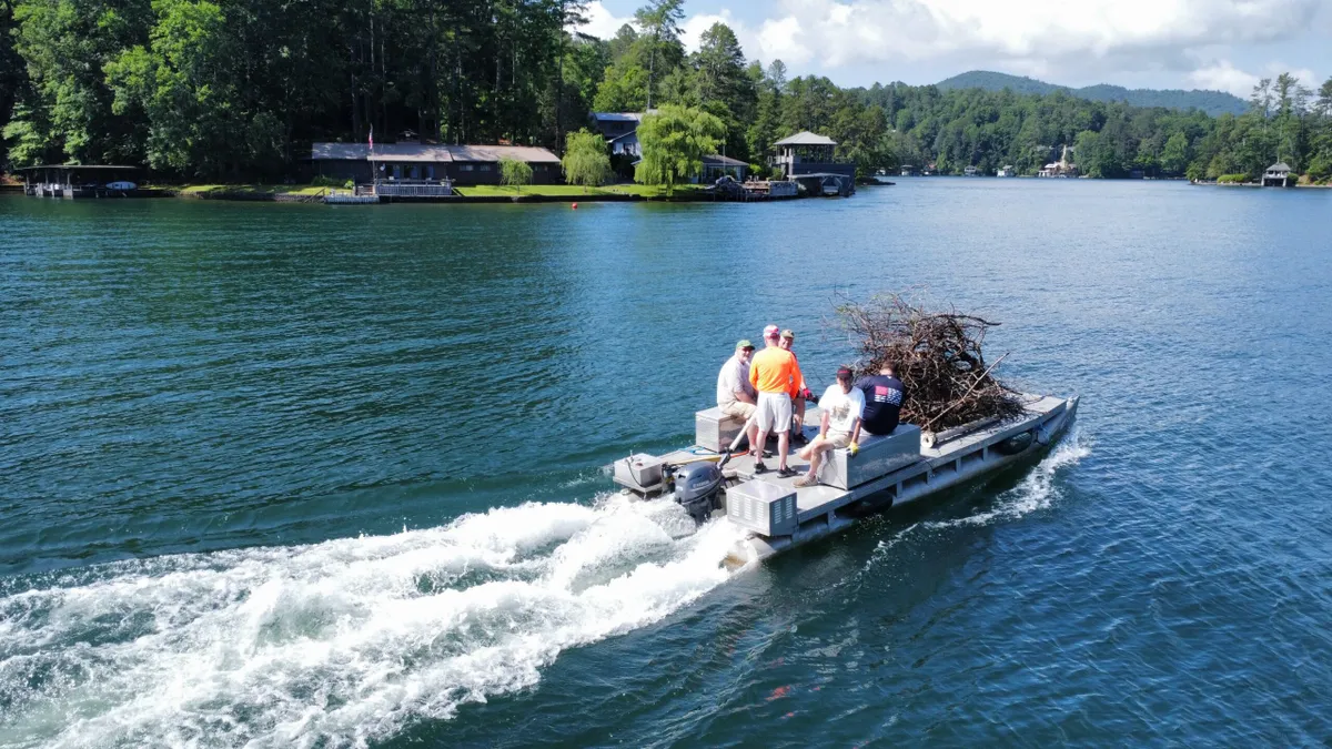 Fall Lake Cleanup