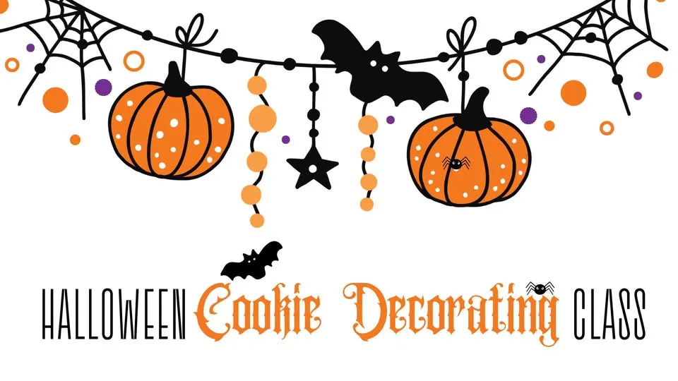 Single Event 🎃Halloween Cookie Decorating Family Class🎃
