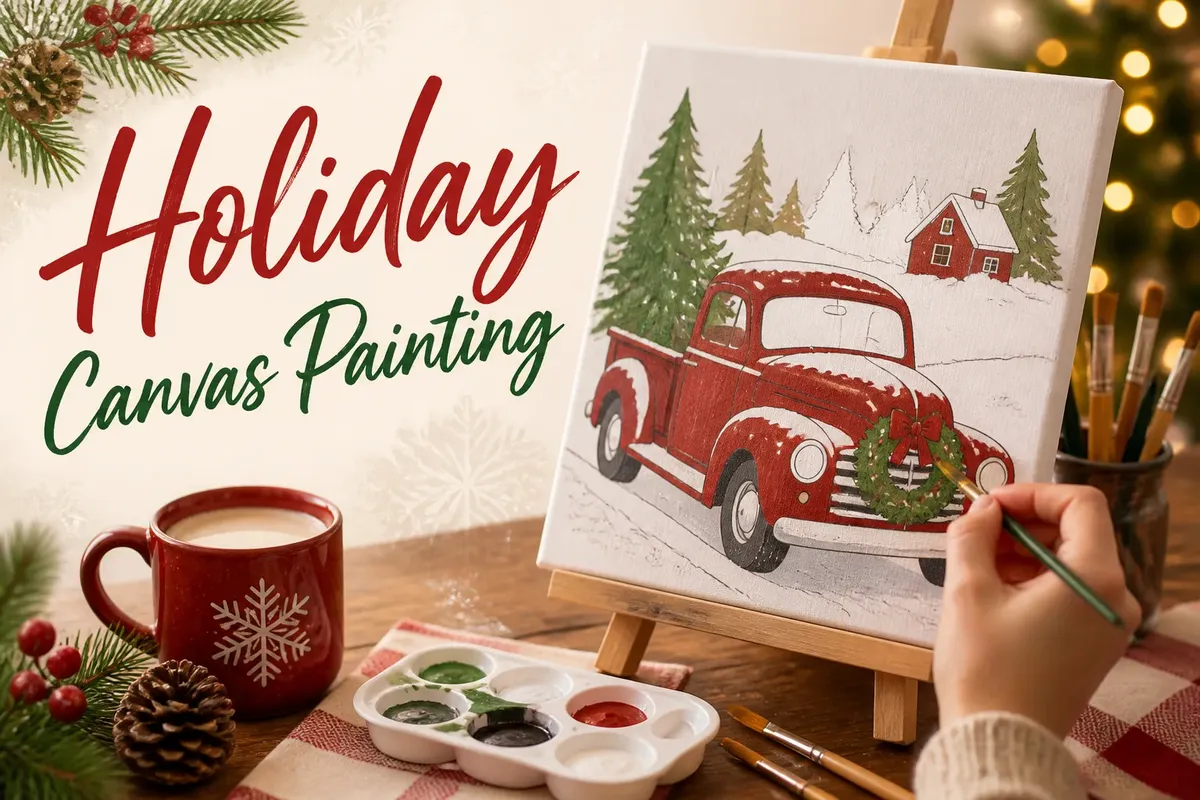 Holiday Canvas Painting