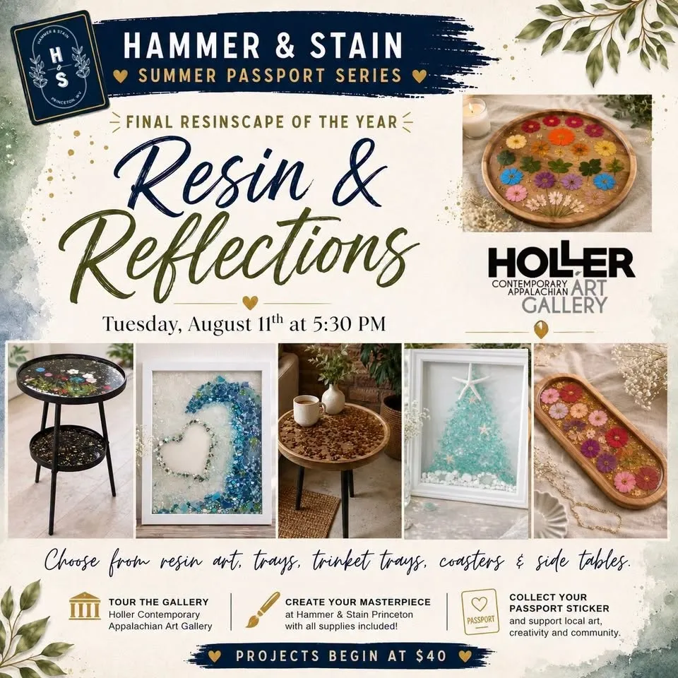 Resin & Reflections: A Summer Passport Experience
