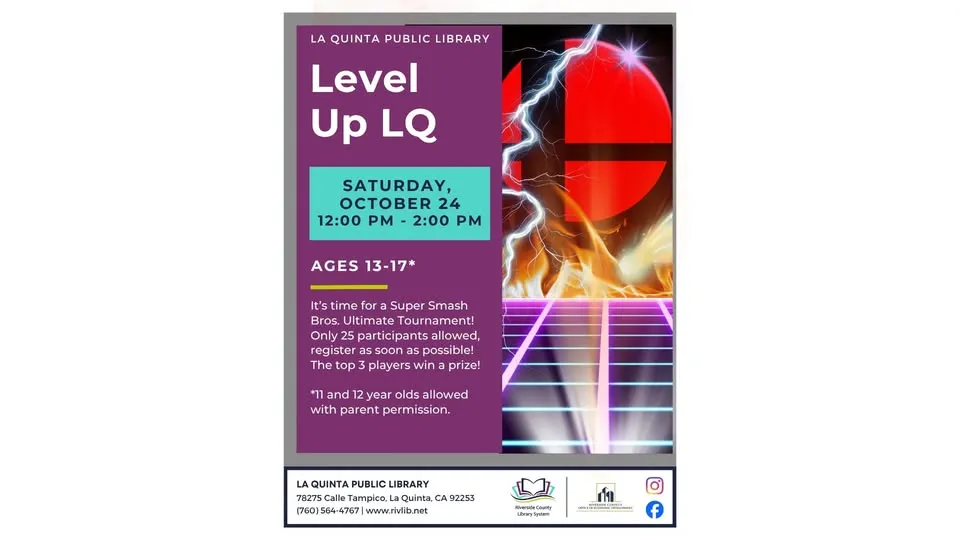 Level Up LQ: Smash Bros Tournament