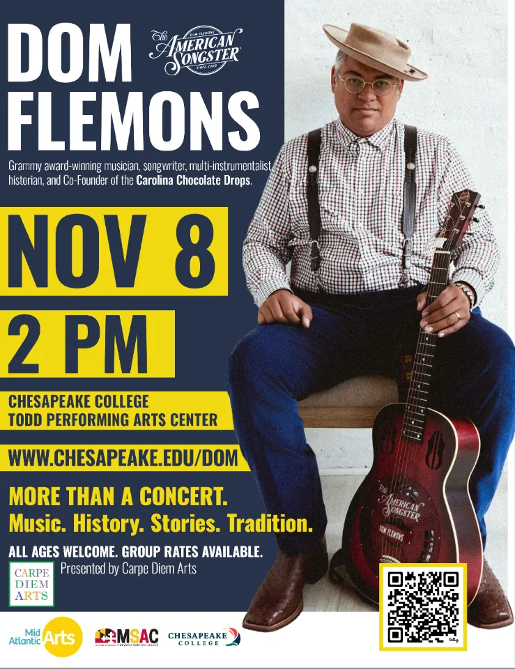 Dom Flemons: The American Songster® - More Than a Concert