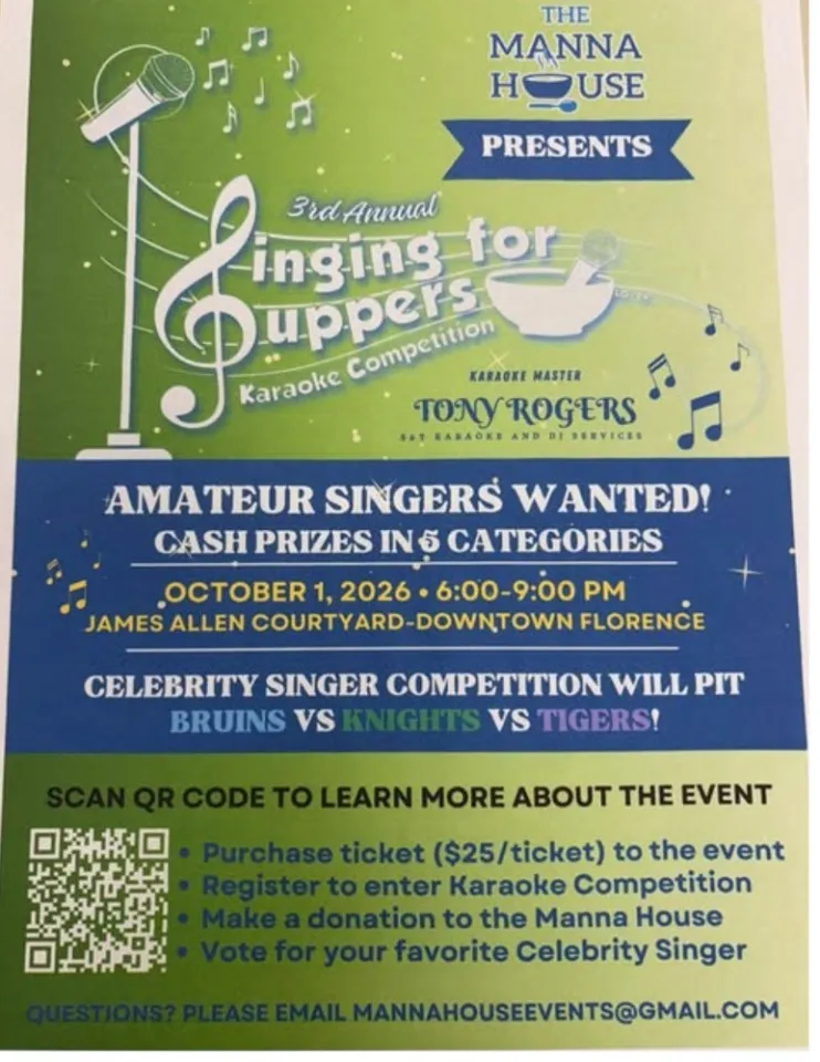 Singing for Suppers Karaoke Competition