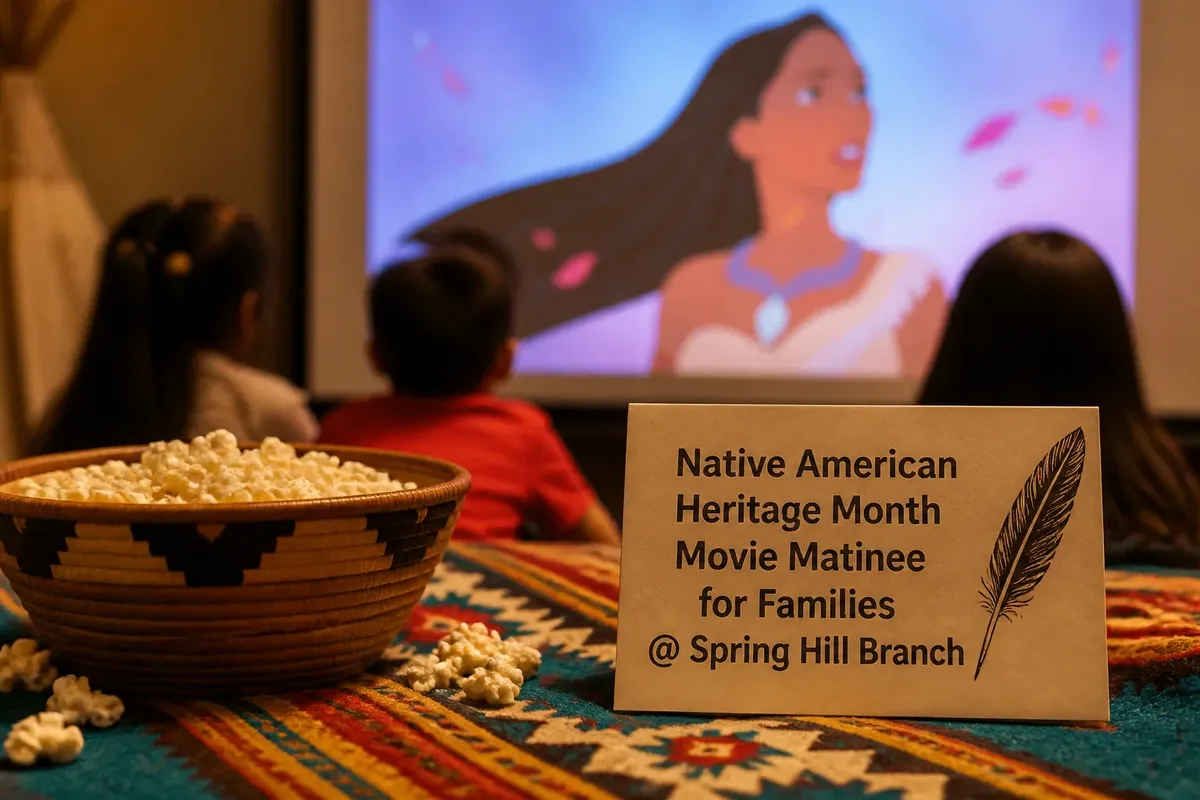 Native American Heritage Month Movie Matinee for Families @ Spring Hill Branch