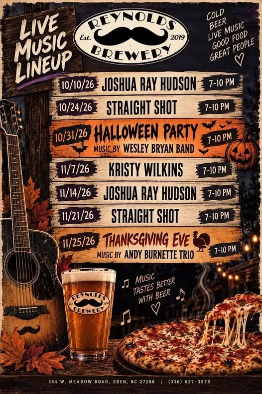 Live Music - Reynolds Brewery