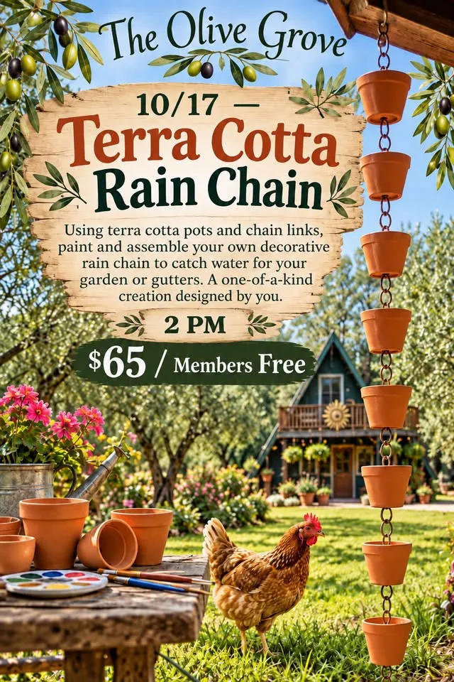 Terra Cotta Rain Chain