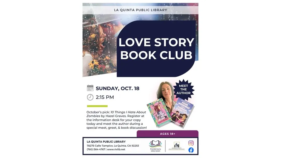 Single Place Template Love Story Book Club