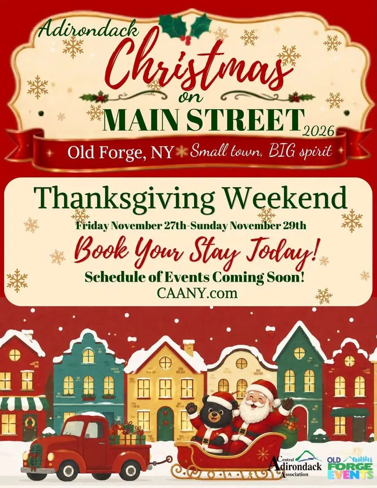 Adirondack Christmas on Main Street 2026!