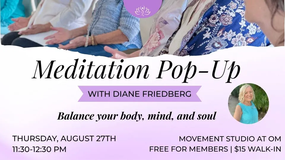 Pop-Up Meditaton with Diane 🦋