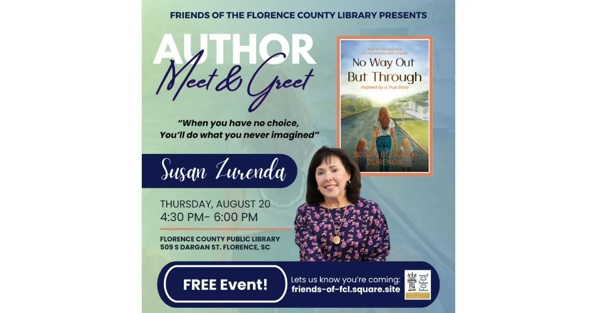 Author Meet & Greet with Susan Zurenda