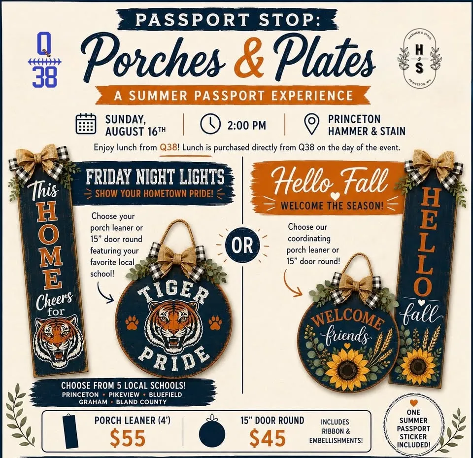 Porches & Plates: A Summer Passport Experience