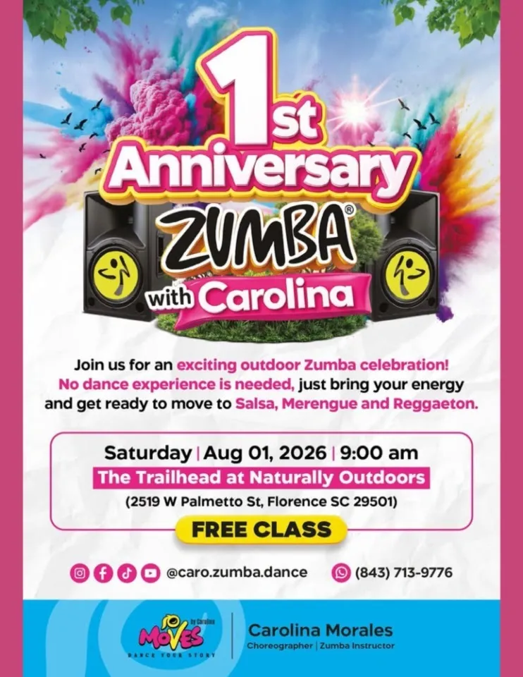 1st Anniversary - Zumba w/Carolina