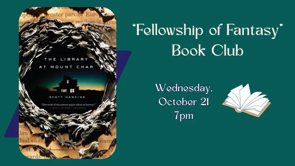 "Fellowship of Fantasy" October Book Club