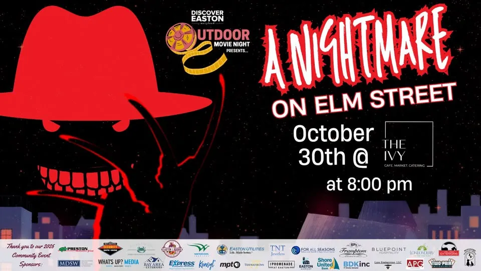 A Nightmare on Elm Street - Outdoor Movie Night @ The Ivy cafe