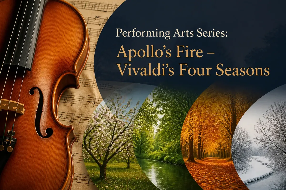 Performing Arts Series: Apollo’s Fire – Vivaldi’s Four Seasons
