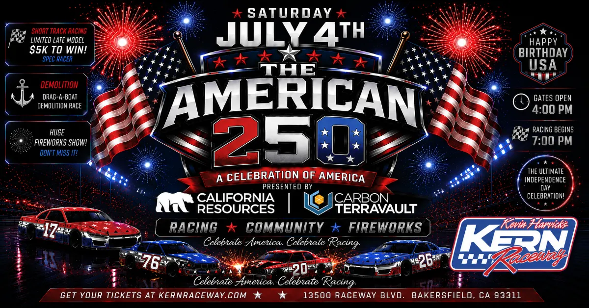 The American 250 - Fourth of July Fireworks / Racing / Destruction