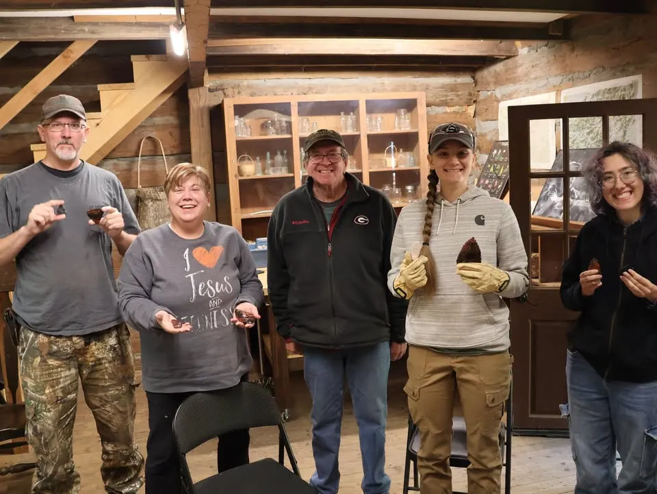 Flintknapping with Jim Enloe