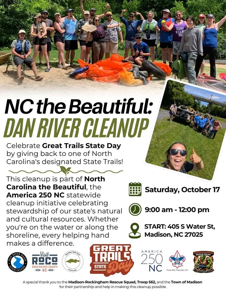 Dan River Cleanup - NC the Beautiful!