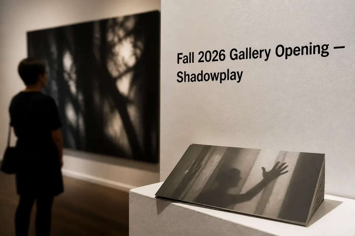 Fall 2026 Gallery Opening — Shadowplay