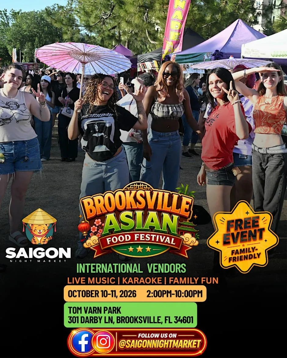 Brooksville Asian Food Festival Family Free Event, Family FUN