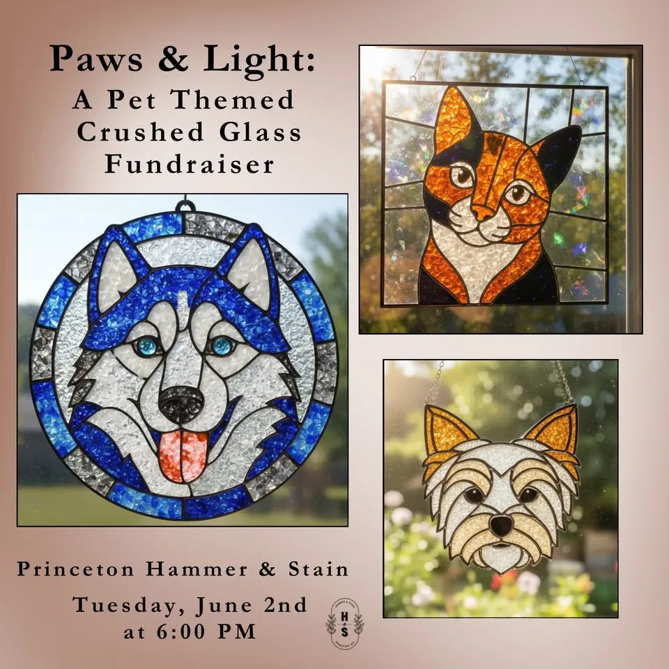 Paws & Light: A Pet-Themed Crushed Glass Fundraiser