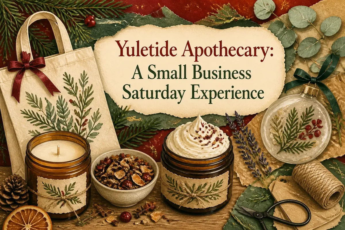Yuletide Apothecary: A Small Business Saturday Experience