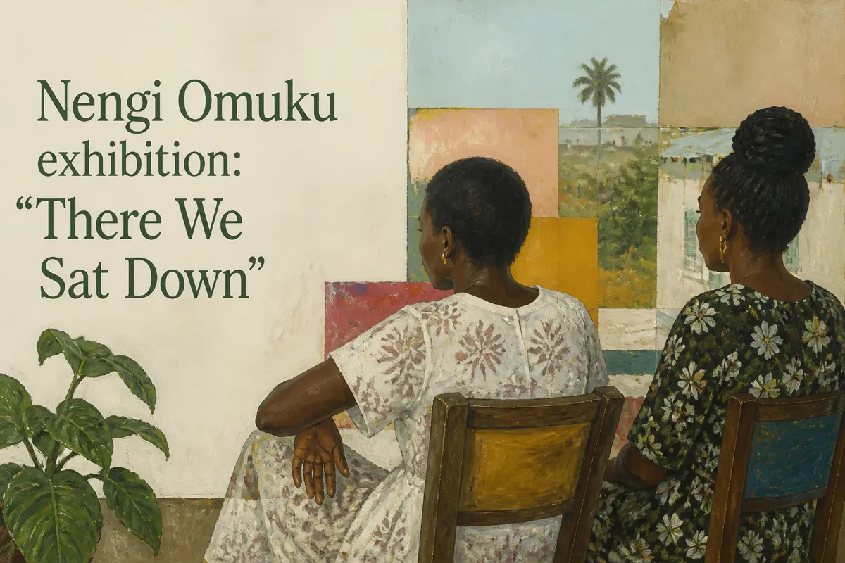 Nengi Omuku exhibition: “There We Sat Down”