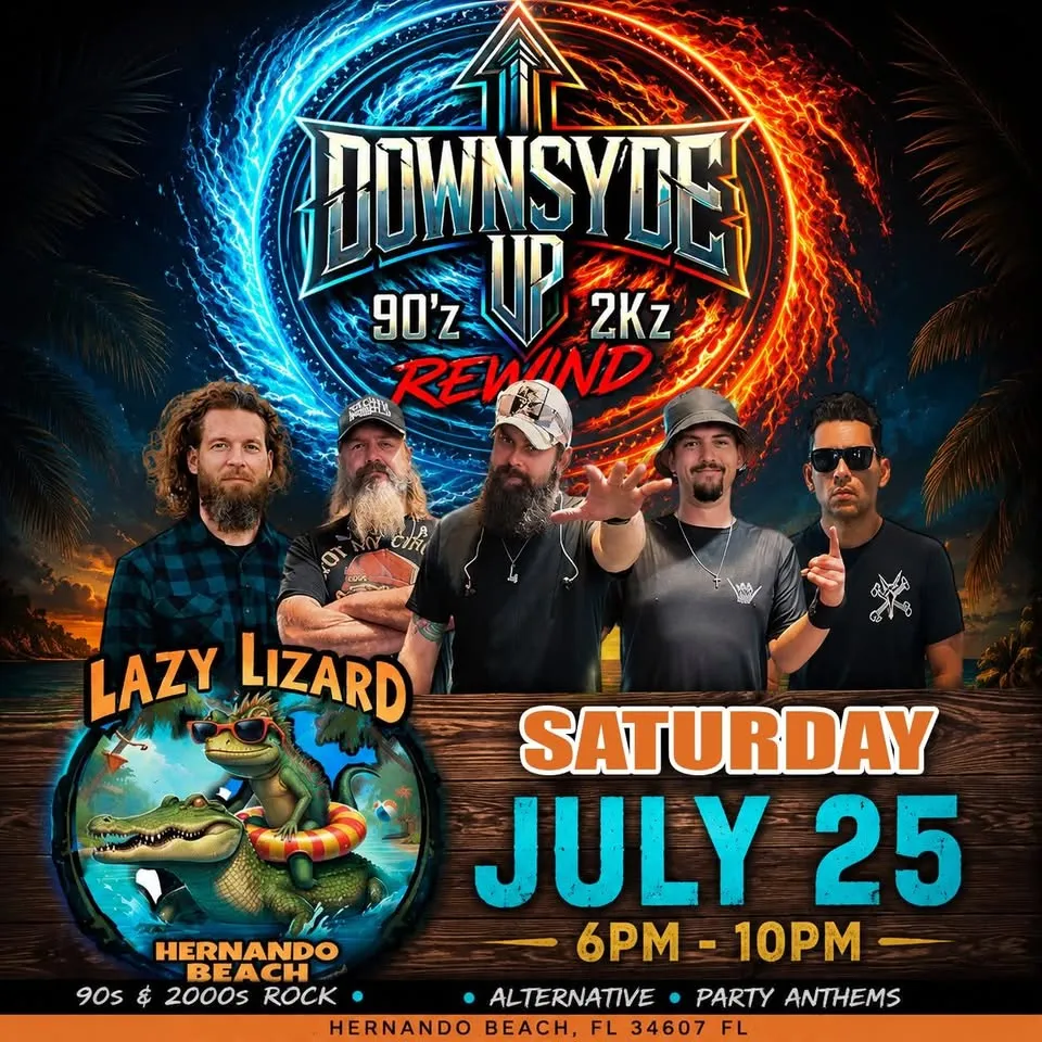 Downsyde Up 90s Rewind is Back at The Lazy Lizard