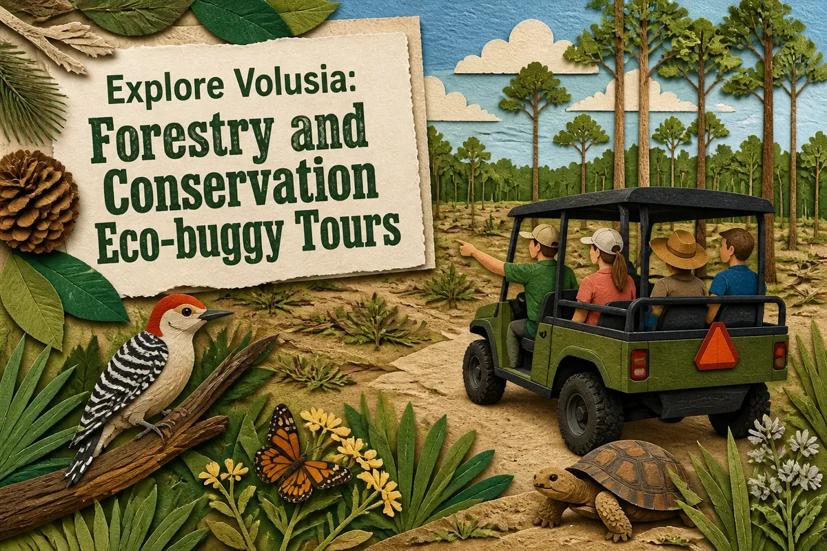 Explore Volusia: Forestry and Conservation Eco-buggy Tours