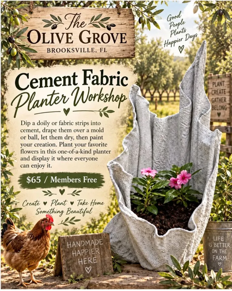 Cement Flower Pot