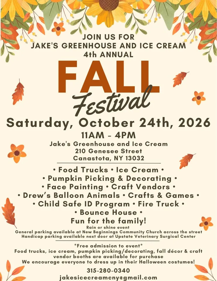 4th Annual Fall Festival!