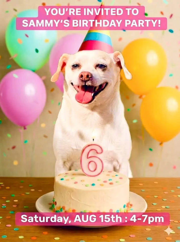 Sammy’s Surprise Birthday Party! 🥳