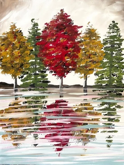 "Reflections of Change" In-Studio Paint Party!