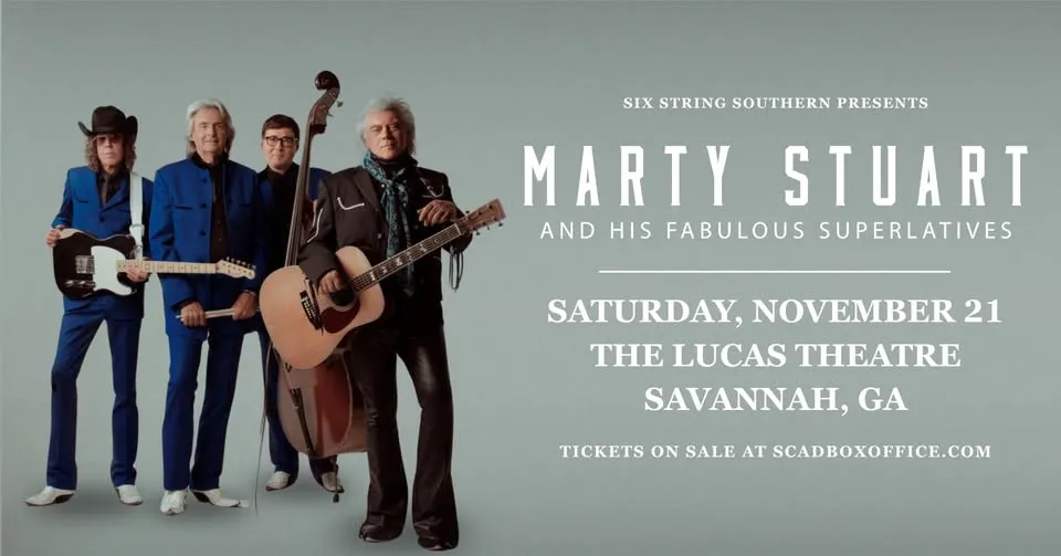 Marty Stuart and His Fabulous Superlatives at Lucas Theatre [Savannah, GA]