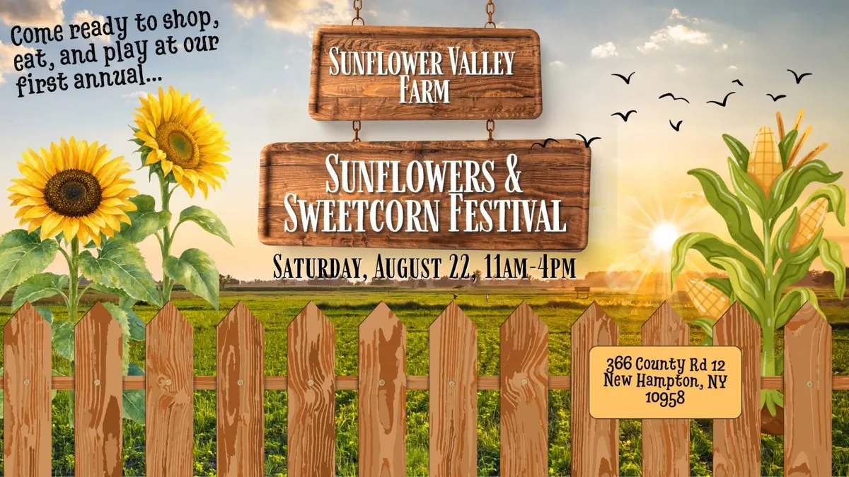 Sunflowers and Sweetcorn Festival