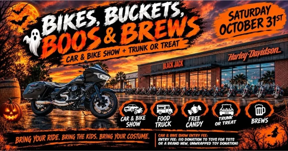 Bikes, Buckets, Boo, and Brews (Halloween Car & Bike Show)