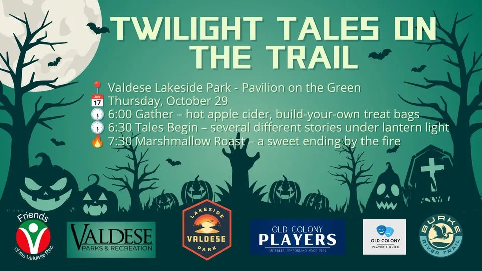 Twilight Tales on the Trail at Valdese Lakeside Park