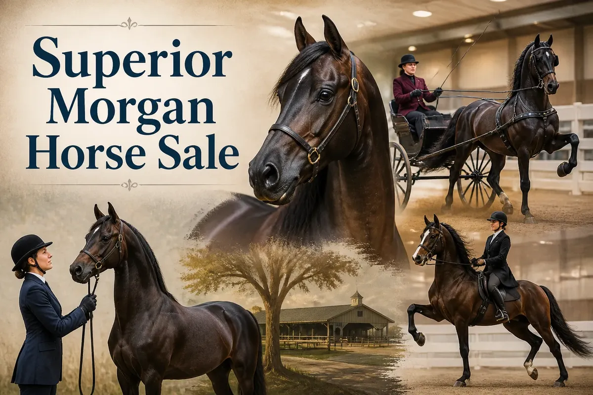 Superior Morgan Horse Sale