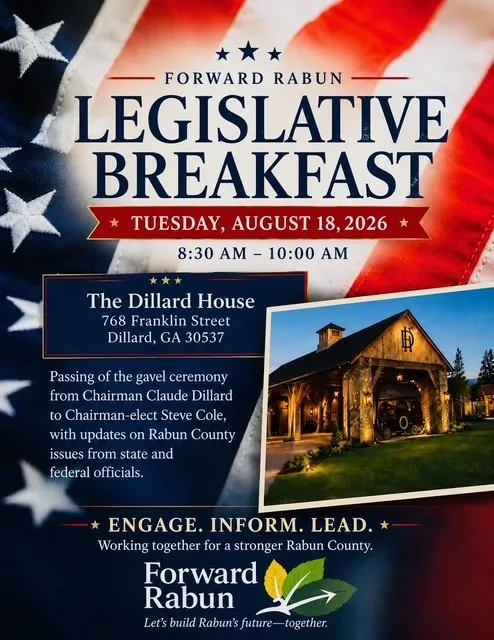 Forward Rabun Legislative Breakfast