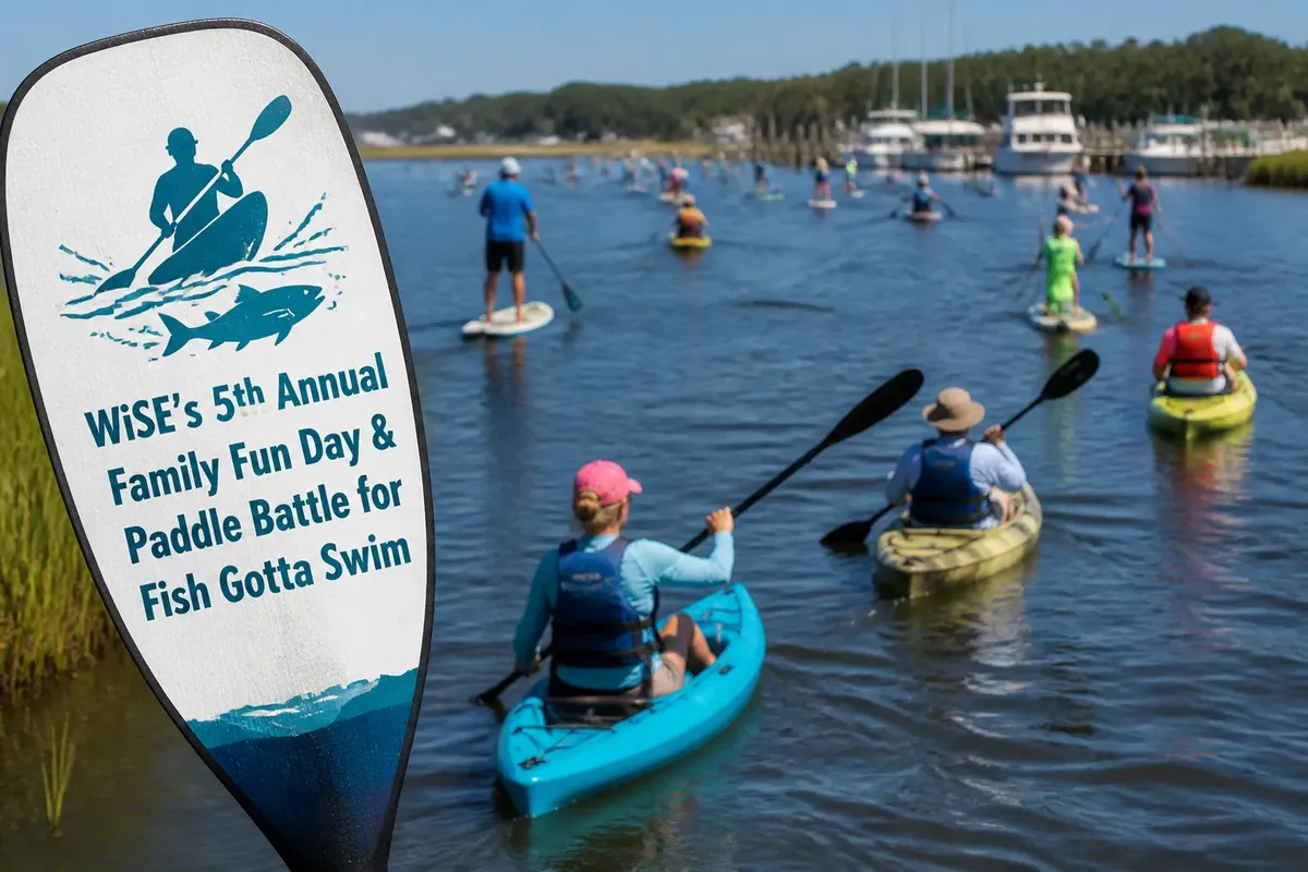 WiSE’s 5th Annual Family Fun Day & Paddle Battle for Fish Gotta Swim