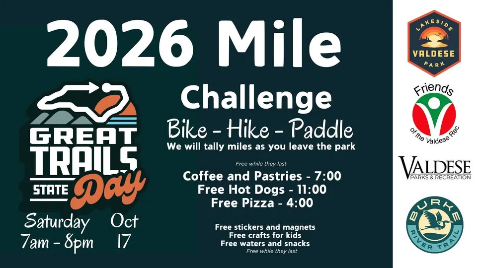 Great Trails State Day - 2026 Mile Challenge - Valdese
